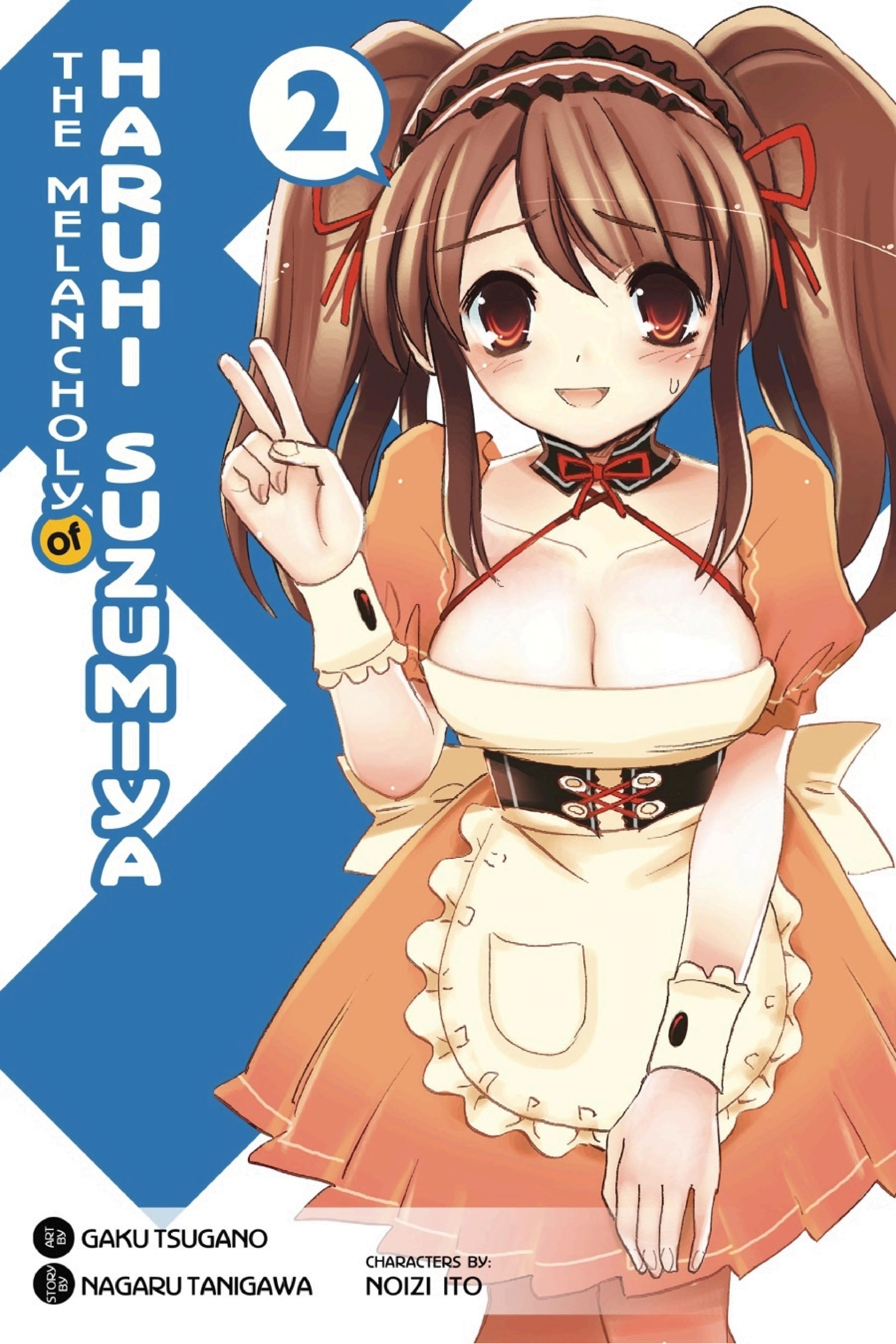 Cover of The Melancholy of Haruhi Suzumiya, Vol. 2 (Manga)