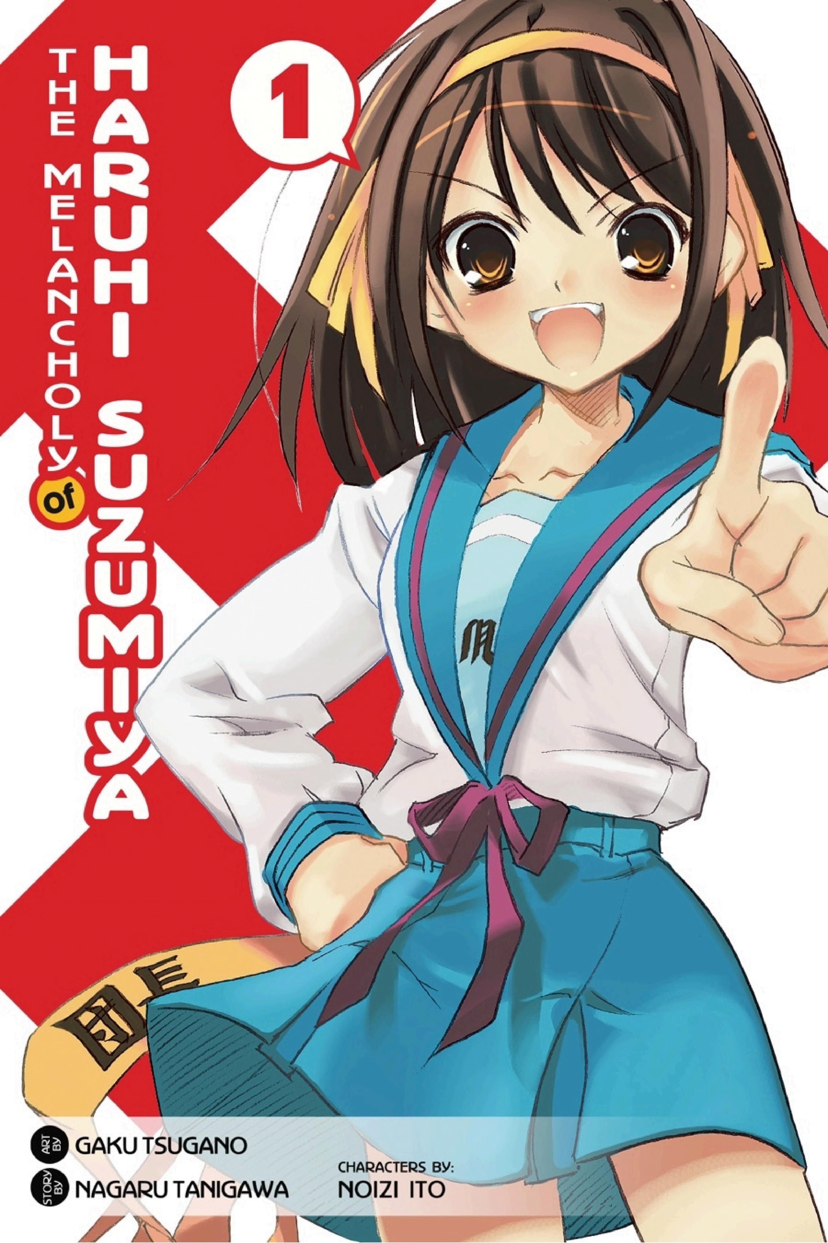 Cover of The Melancholy of Haruhi Suzumiya, Vol. 1 (Manga)